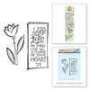 Spellbinders - Bible Journaling Collection - Clear Acrylic Stamps - Take Delight