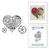 Spellbinders - Just Add Color Collection - Cling Mounted Rubber Stamps - Floral Love