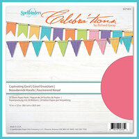 Richard Garay - Celebrations Collection - 12 x 12 Paper Pack - Captivating Coral