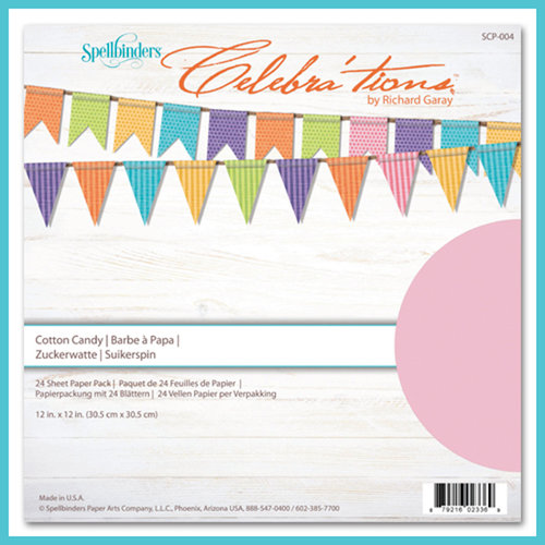 Richard Garay - Celebrations Collection - 12 x 12 Paper Pack - Cotton Candy