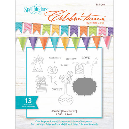 Richard Garay - Celebrations Collection - Clear Acrylic Stamps - Sweet