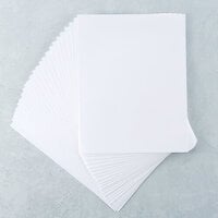  Smooth Vellum Sheets - White - 8.5x11 - 40lb - 20 Pack