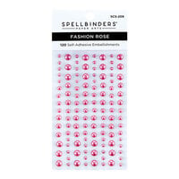 Spellbinders - Color Essentials Collection - Fashion Pearl Dots - Rose