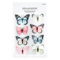 Spellbinders - Floral Friendship Collection - Dimensional Stickers - Butterfly