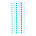 Spellbinders - Card Shoppe Essentials Collection - Dimensional Enamel Dots - Two Tone Teal
