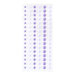 Spellbinders - Card Shoppe Essentials Collection - Dimensional Enamel Dots - Two Tone Purple