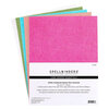 Spellbinders - Glitter Cardstock - 8.5 x 11 - Spring Tones - 10 Pack