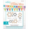 Richard Garay - Celebrations Collection - Die and Clear Acrylic Stamp Set - Just Because