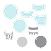 Spellbinders - Celebrations Days Collection - Die and Clear Acrylic Stamp Set - Special Day