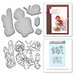 Spellbinders - Earth Air Water Collection - Die and Cling Mounted Rubber Stamps - Snail