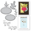 Spellbinders - Market Fresh Collection - Die and Cling Mounted Rubber Stamps - Beets Me
