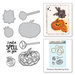 Spellbinders - Holiday Collection - Halloween - Die and Cling Mounted Stamps - Spell on You