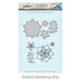 Spellbinders - Cool Vibes Collection - Die and Cling Mounted Stamps - Dot Mandala