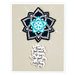 Spellbinders - Cool Vibes Collection - Die and Cling Mounted Stamps - Dot Mandala
