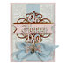 Spellbinders - Elegant 3D Cards Collection - Die and Cling Mounted Stamps - Oh Happy Day