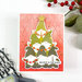 Spellbinders - Be Merry Collection - Die and Clear Photopolymer Stamps - Mini Christmas Greetings
