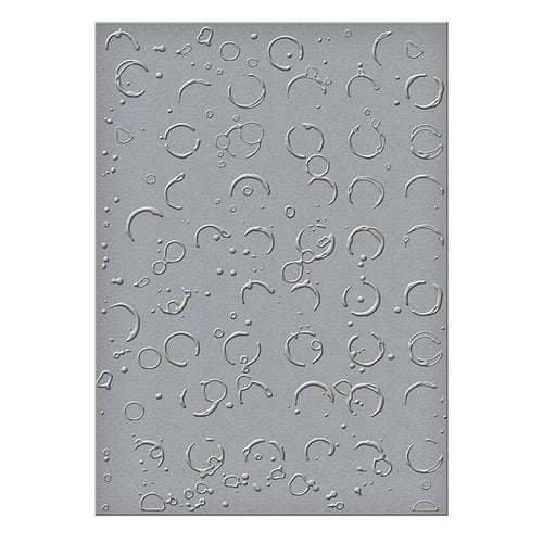 Spellbinders - Donna Salazar Collection - Embossing Folders - Splattered Circles