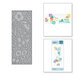 Spellbinders - Slimline Collection - Embossing Folders - Flora