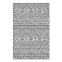 Spellbinders - Embossing Folder - Ski Lodge