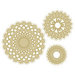 Spellbinders - Silver and Gold Collection - Die - Doily Burst