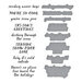 Spellbinders - Simon Hurley - Ski-son's Greetings Collection - Bundle