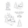 Fun Stampers Journey - Christmas - Cling Rubber Stamps - Stay Cozy