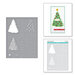 Spellbinders - Trim A Tree Collection - Stencils - Layered Christmas Tree