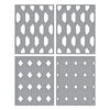 Spellbinders - Sealed Collection - Stencils - Layered Geometric Diamond