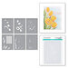 Spellbinders - Four Petal Collection - Layered Stencils - Wonderful Tulips
