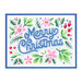Spellbinders - Layered Christmas Stencils Collection - Stencils - Layered Merry Christmas Foliage
