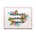 Spellbinders - Clear Acrylic Stamps - Sentimental Words