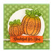 Spellbinders - Fall Traditions Collection - Clear Photopolymer Stamps - Charming Pumpkins