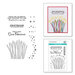 Spellbinders - The Birthday Celebrations Collection - Clear Photopolymer Stamps - Awesome
