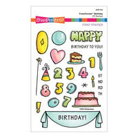 Stampendous - Fransformers - Clear Photopolymer Stamps - Birthday