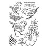Stampendous - Spring Collection - Clear Photopolymer Stamps - Sweet Song