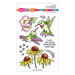 Stampendous - Spring Collection - Clear Photopolymer Stamps - Hummingbird Day