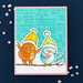 Stampendous - Cool Fransformer Collection - Clear Photopolymer Stamps - Snow Birds