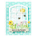 Spellbinders - Windows with a View Collection - Clear Photopolymer Stamps - Sending Sunshine Sentiments