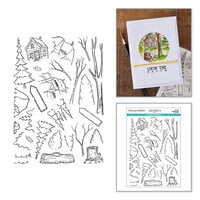 Spellbinders - Storybook Illustrations Collection - Clear Photopolymer Stamps - Into The Wild