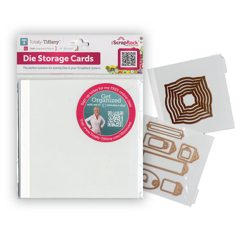 Totally Tiffany - Multicraft Storage System - 6 x 6 Sticky Die Storage Cards - 4 Pack