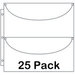 Totally Tiffany - Multicraft Storage System - Double X-Long Basic Storage Pages - 25 Pack