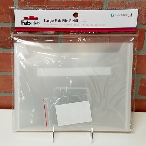 Totally Tiffany - Large Fab File - 8.5 x 11 Refill