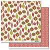 Scenic Route Paper - Garland Collection - Christmas - 12 x 12 Double Sided Paper - Old Valley Ave., CLEARANCE