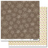 Scenic Route Paper - Garland Collection - Christmas - 12 x 12 Double Sided Paper - Oliver Hill Road, CLEARANCE