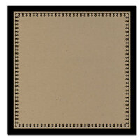 Scenic Route Paper - Garden Grove Collection - 12 x 12 Kraft Paper - Loopy Border , CLEARANCE