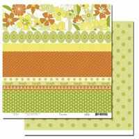 Scenic Route Paper - Garden Grove Collection - 12 x 12 Double Sided Paper - Scrap Strip 2, CLEARANCE