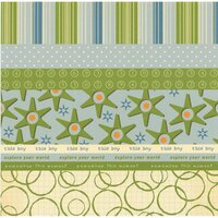 Scenic Route Paper - Designer Scrap Strips - Double Sided Cardstock - Hampton 1, CLEARANCE