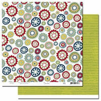 Scenic Route Paper - Appleton Collection - 12x12 Double Sided Paper - 4th Street - School, CLEARANCE