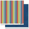 Scenic Route Paper - Appleton Collection - 12x12 Double Sided Paper - 5th Street - School, CLEARANCE