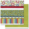 Scenic Route Paper - Appleton Collection - 12x12 Double Sided Paper - Scrap Strip - School, CLEARANCE